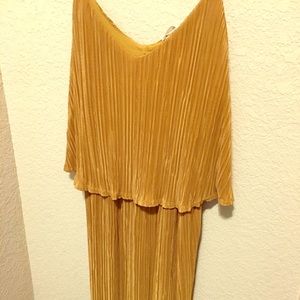 H & M pleated dress